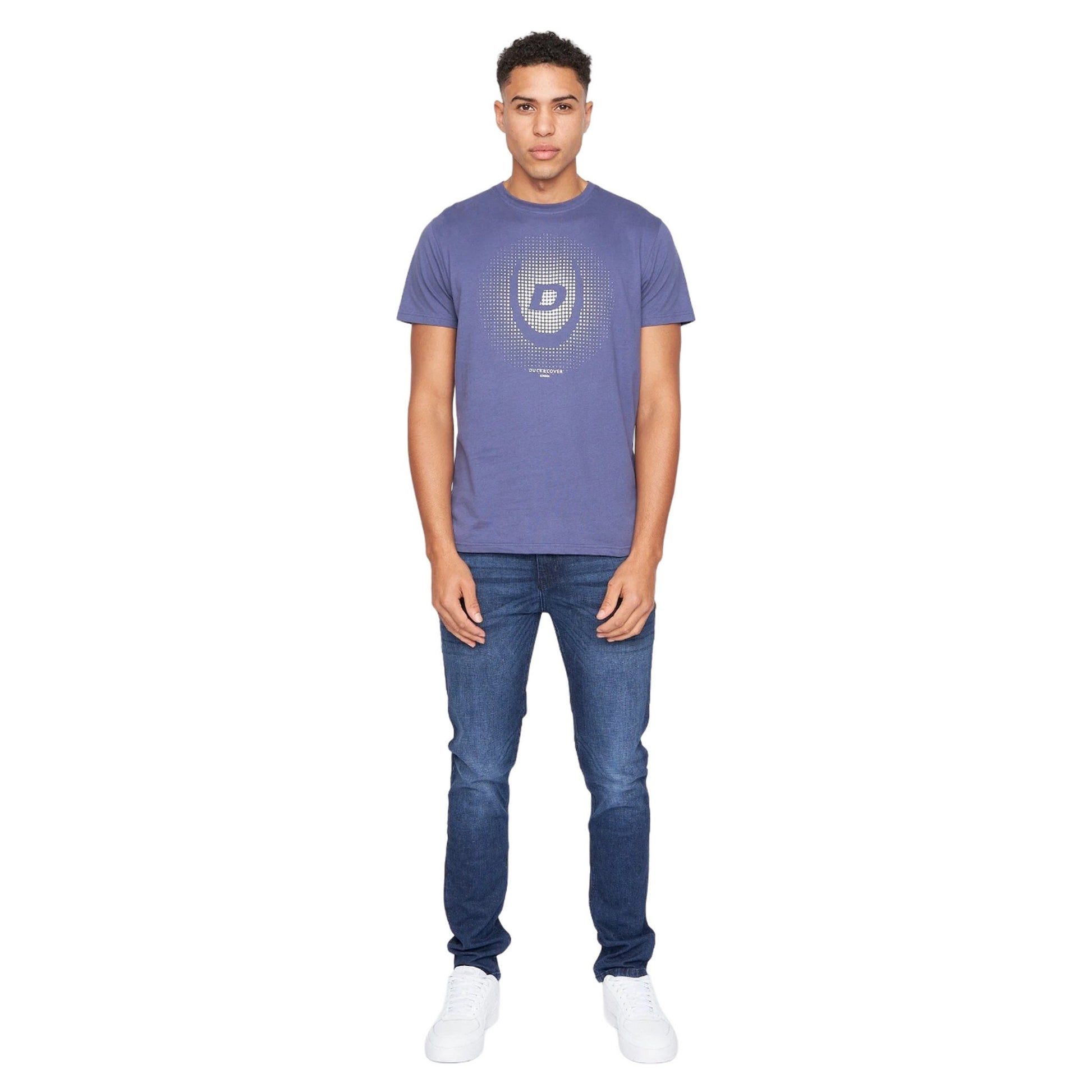 Denim Blue - Lifestyle - Duck and Cover Mens Pulsea T-Shirt