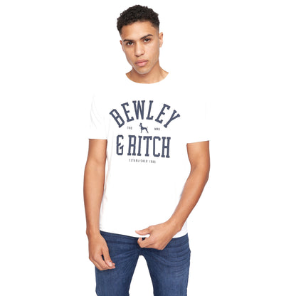 Orange-Sage-White-Blue-Grey - Pack Shot - Bewley & Ritch Mens Fevertrees Assorted Designs T-Shirt (Pack of 5)
