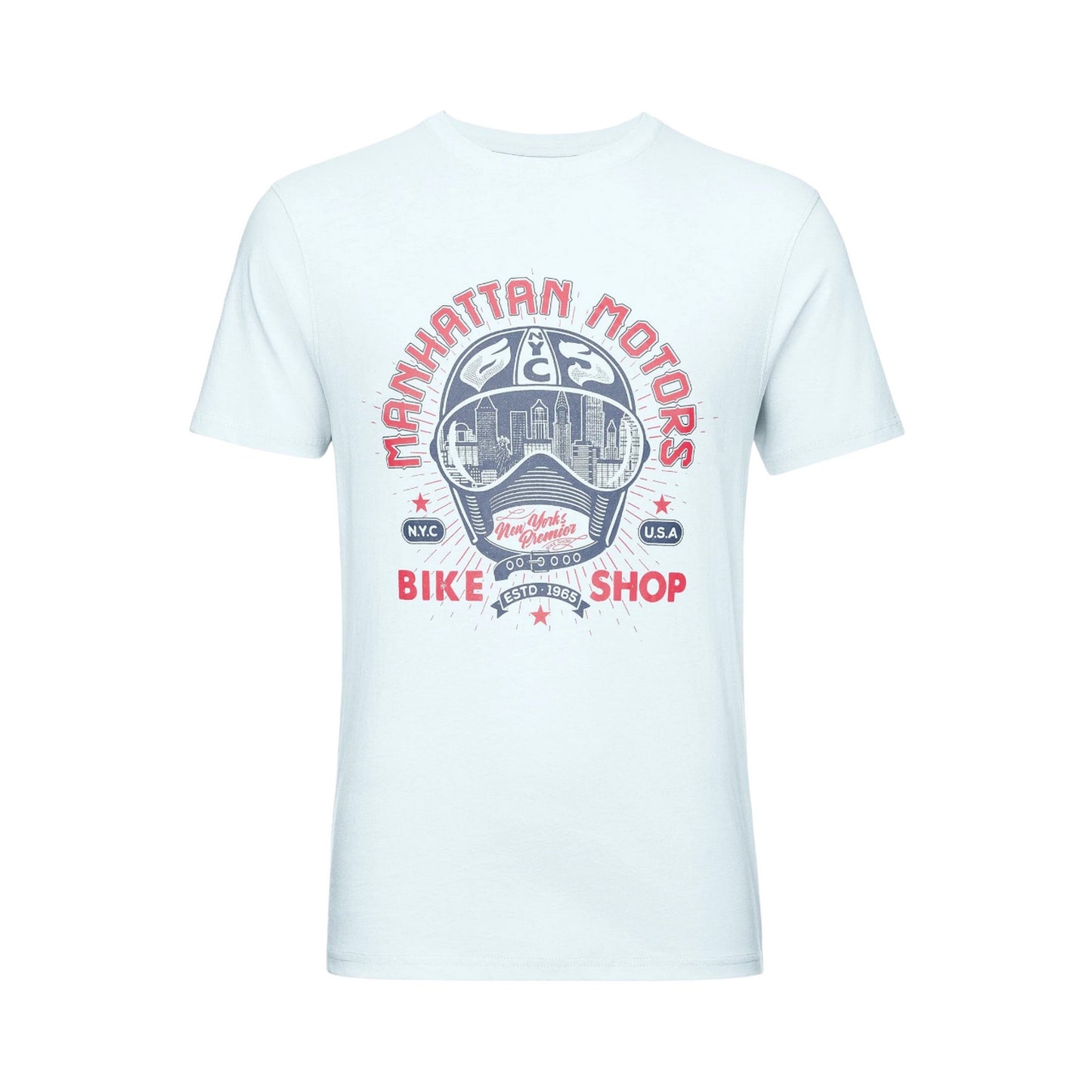 Multicoloured - Side - Smith & Jones Mens Nikodem Assorted Designs T-Shirt (Pack of 5)
