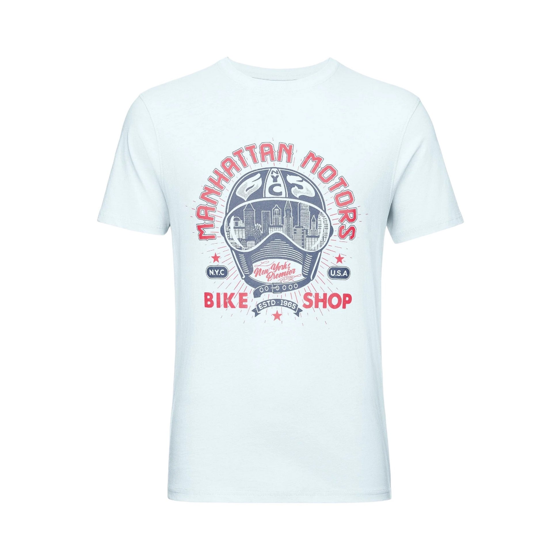 Multicoloured - Side - Smith & Jones Mens Nikodem Assorted Designs T-Shirt (Pack of 5)
