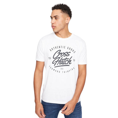 Multicoloured - Lifestyle - Crosshatch Mens Fellmire Assorted Designs T-Shirt (Pack of 5)