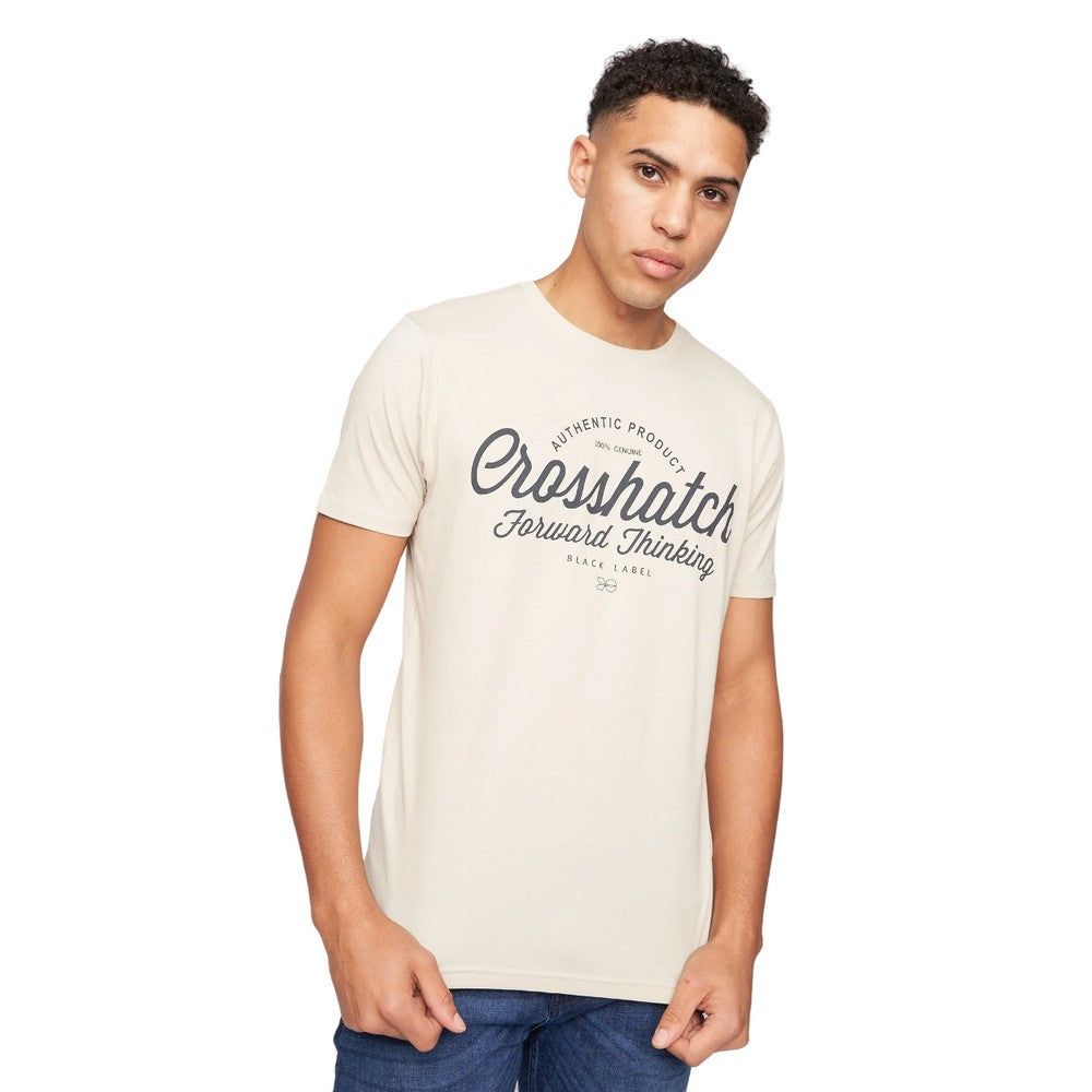 Multicoloured - Lifestyle - Crosshatch Mens Chislemoore Assorted Designs T-Shirt (Pack of 5)