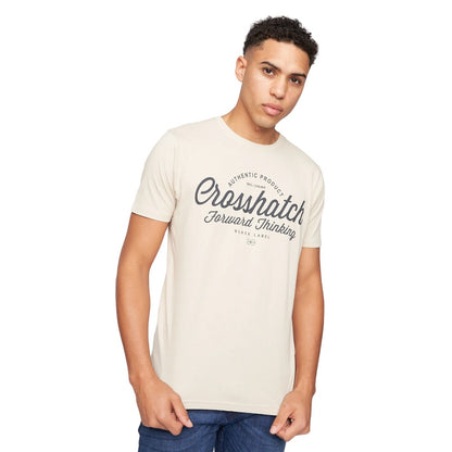 Multicoloured - Lifestyle - Crosshatch Mens Chislemoore Assorted Designs T-Shirt (Pack of 5)