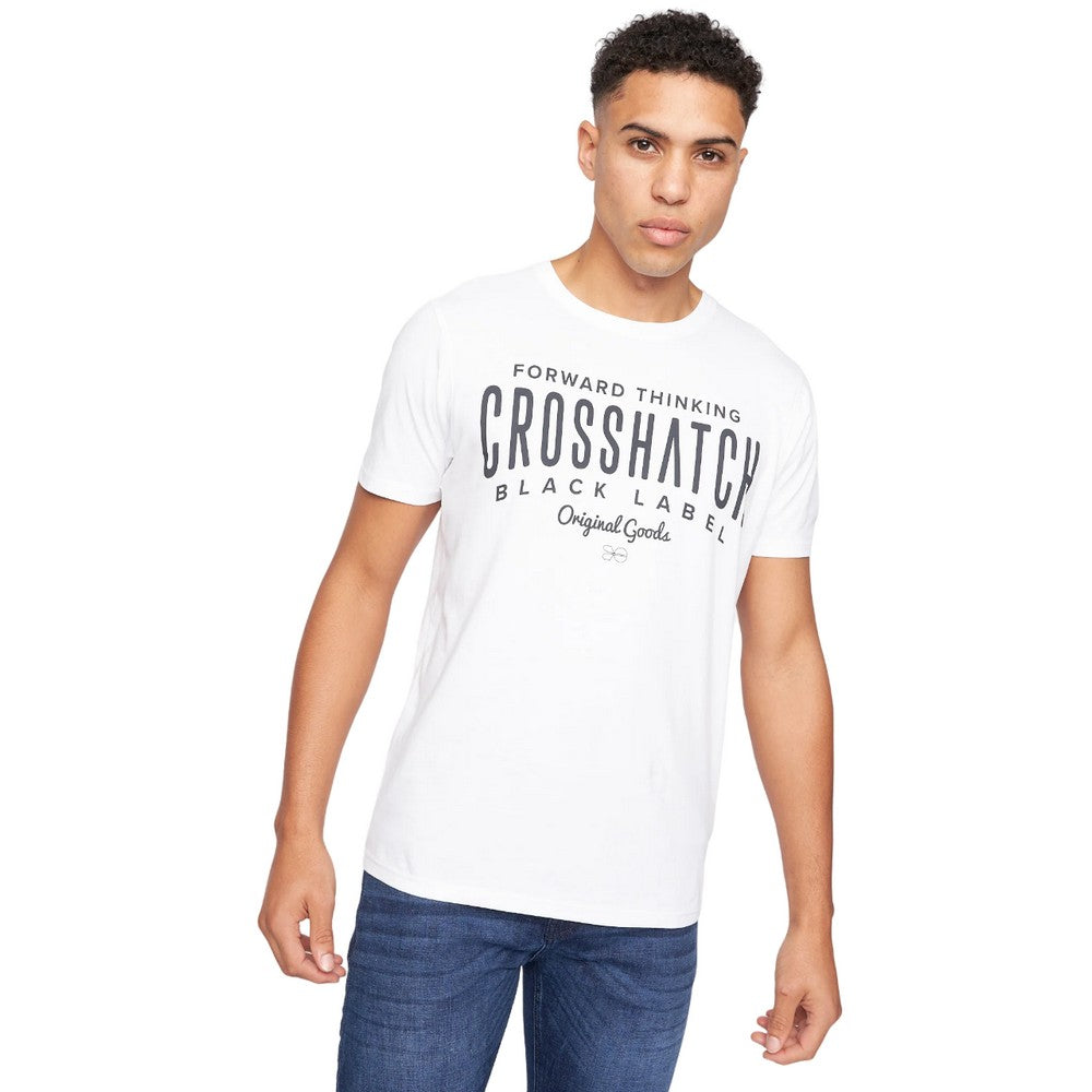 Multicoloured - Pack Shot - Crosshatch Mens Chislemoore Assorted Designs T-Shirt (Pack of 5)
