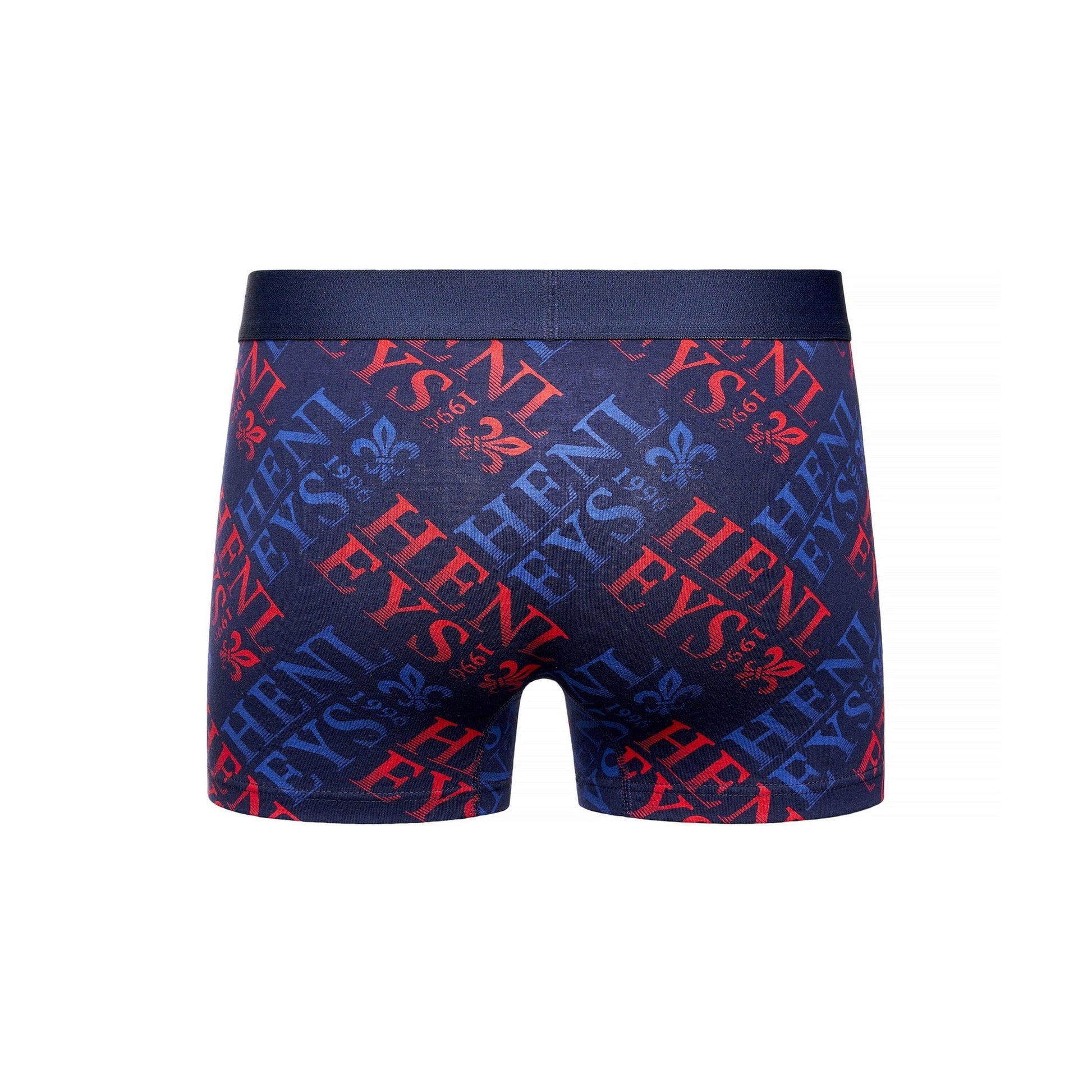 Multicoloured - Back - Henleys Mens Rutlers Assorted Designs Boxer Shorts (Pack of 3)