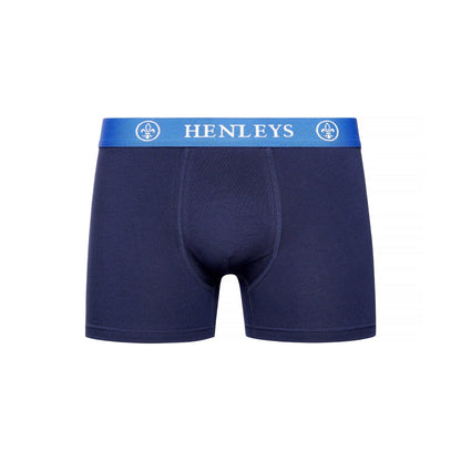 Multicoloured - Lifestyle - Henleys Mens Rutlers Assorted Designs Boxer Shorts (Pack of 3)