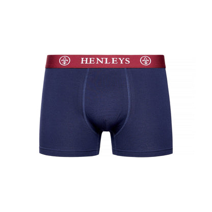 Multicoloured - Pack Shot - Henleys Mens Rutlers Assorted Designs Boxer Shorts (Pack of 3)