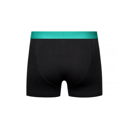 Black - Back - Henleys Mens Primas Boxer Shorts (Pack of 5)