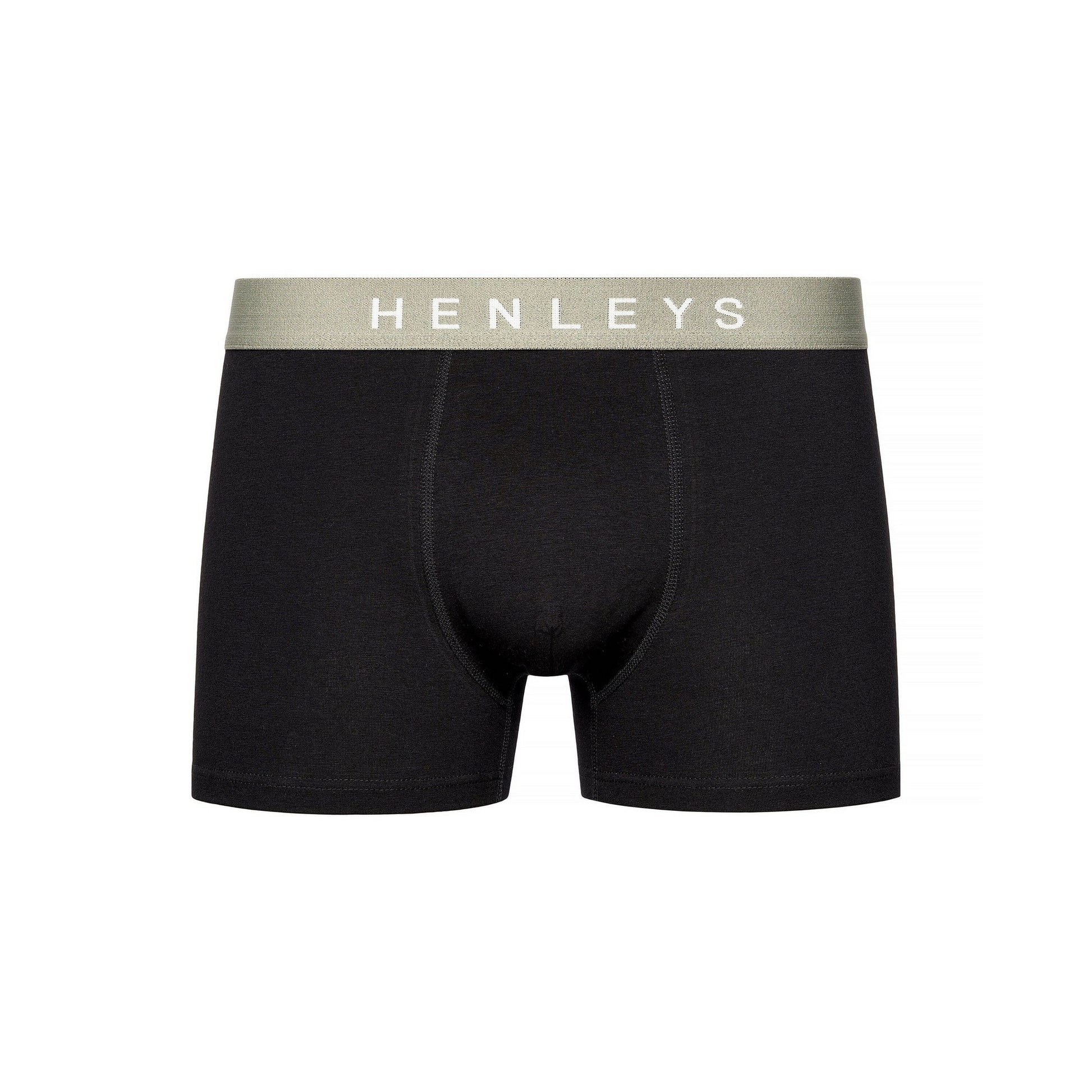 Black - Lifestyle - Henleys Mens Blackiris Boxer Shorts (Pack of 5)