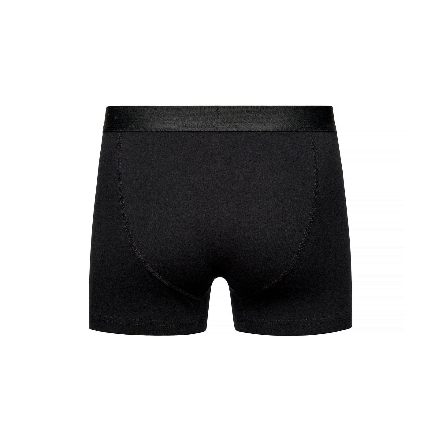 Black - Back - Henleys Mens Trilock Boxer Shorts (Pack of 3)