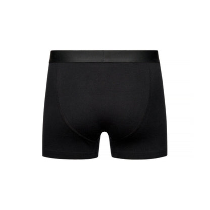Black - Back - Henleys Mens Trilock Boxer Shorts (Pack of 3)