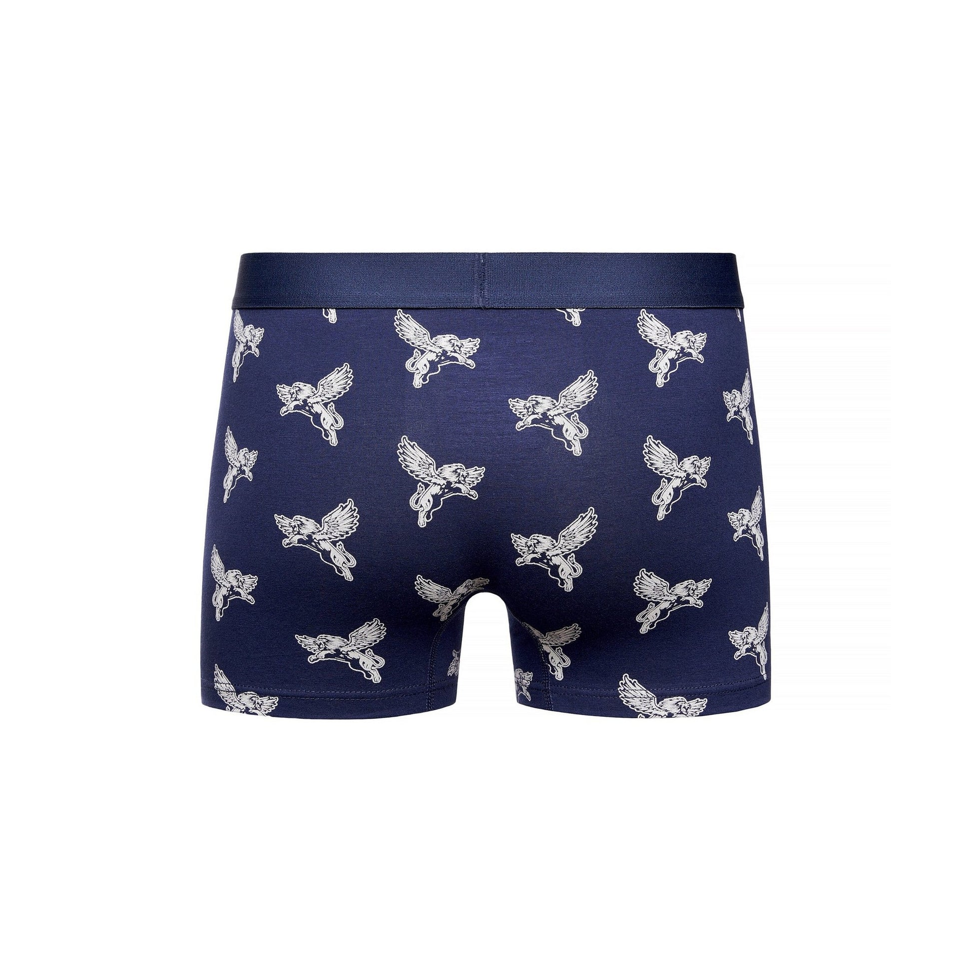Multicoloured - Back - Henleys Mens Lionwing Assorted Designs Boxer Shorts (Pack of 3)