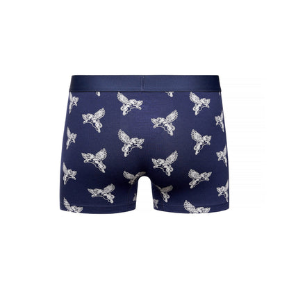 Multicoloured - Back - Henleys Mens Lionwing Assorted Designs Boxer Shorts (Pack of 3)