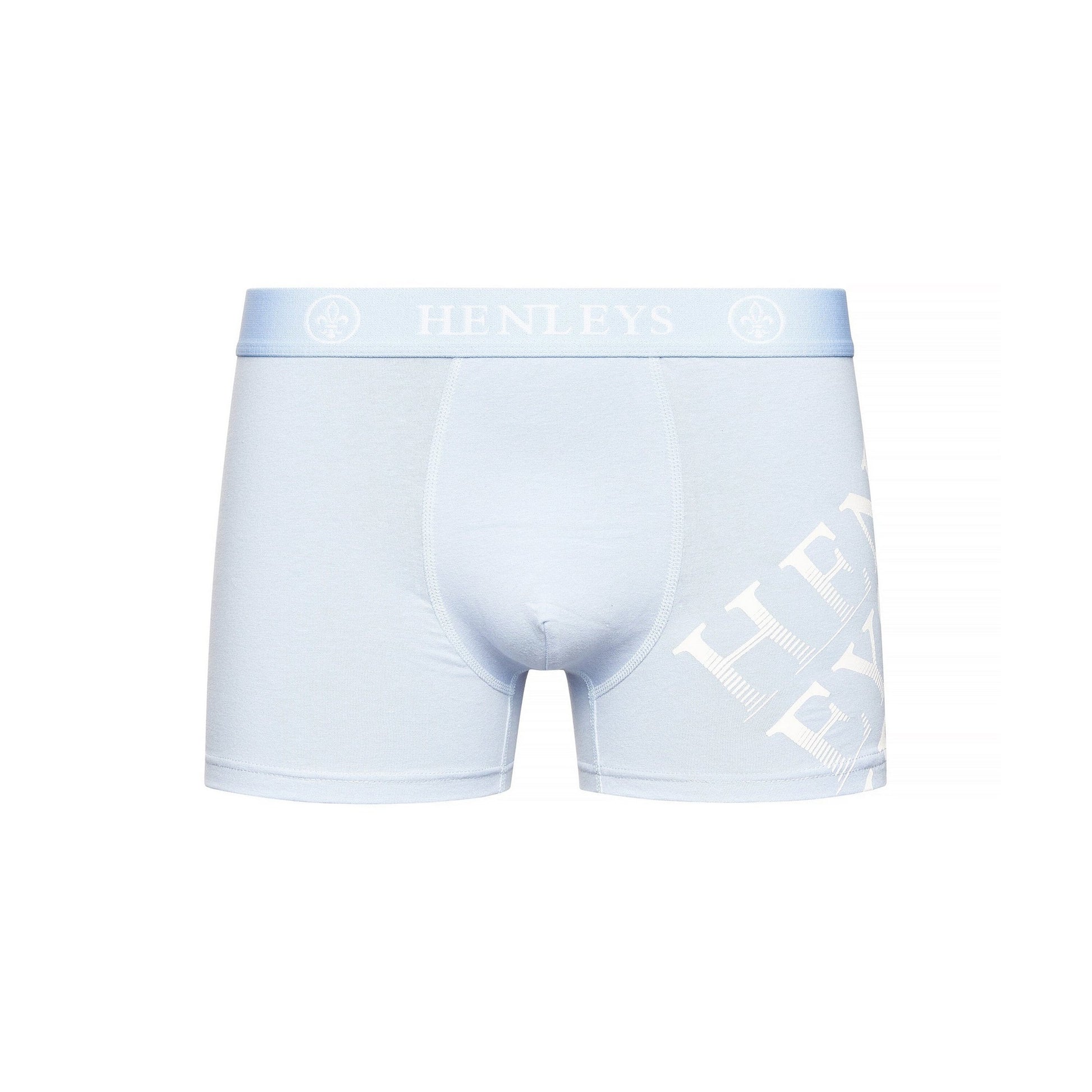 Multicoloured - Side - Henleys Mens Tringles Boxer Shorts (Pack of 3)
