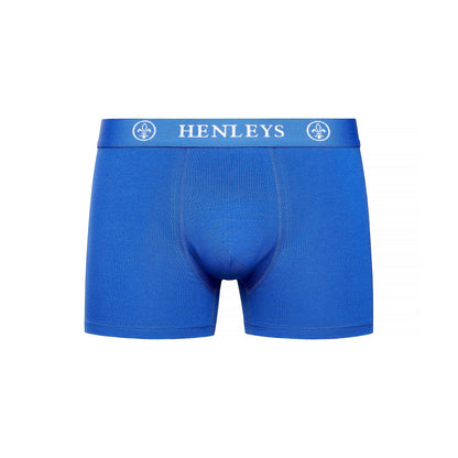 Multicoloured - Lifestyle - Henleys Mens Henline Assorted Designs Boxer Shorts (Pack of 3)