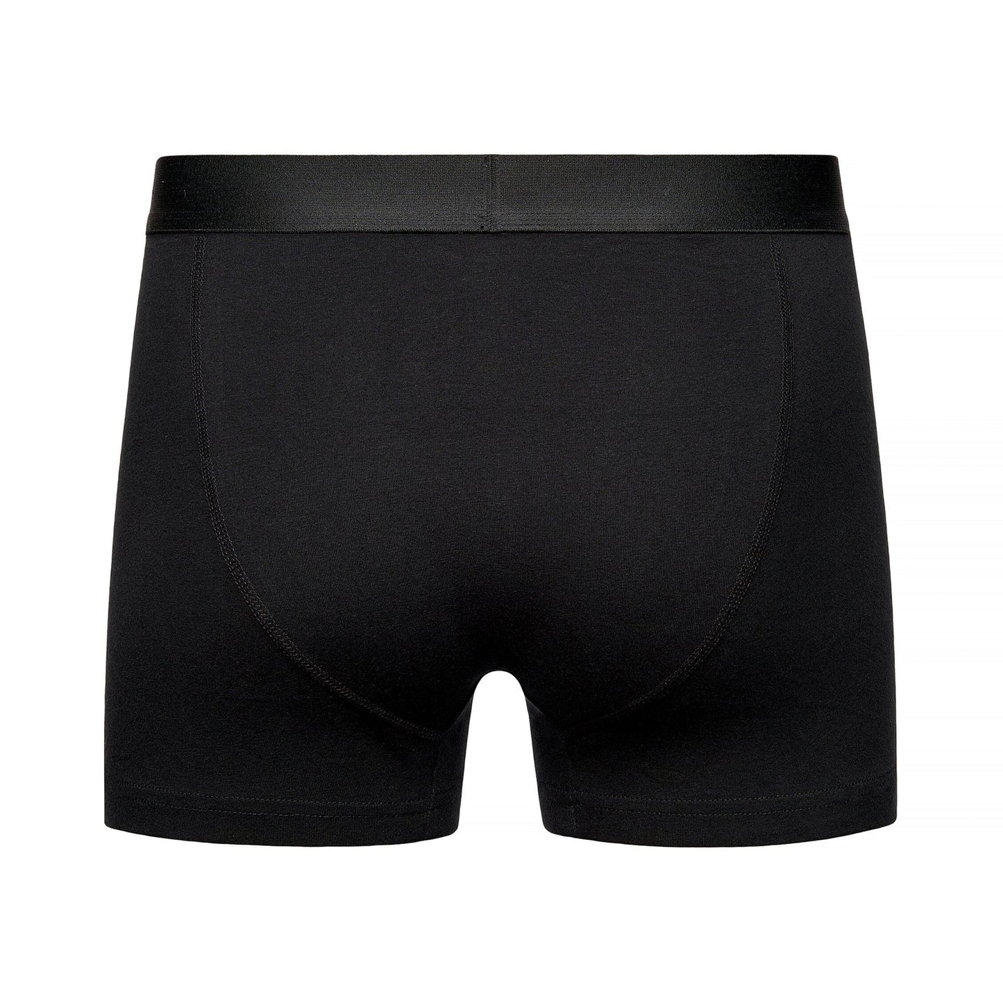 Black - Back - Henleys Mens Quintlock Boxer Shorts (Pack of 5)