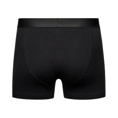 Black - Back - Henleys Mens Quintlock Boxer Shorts (Pack of 5)