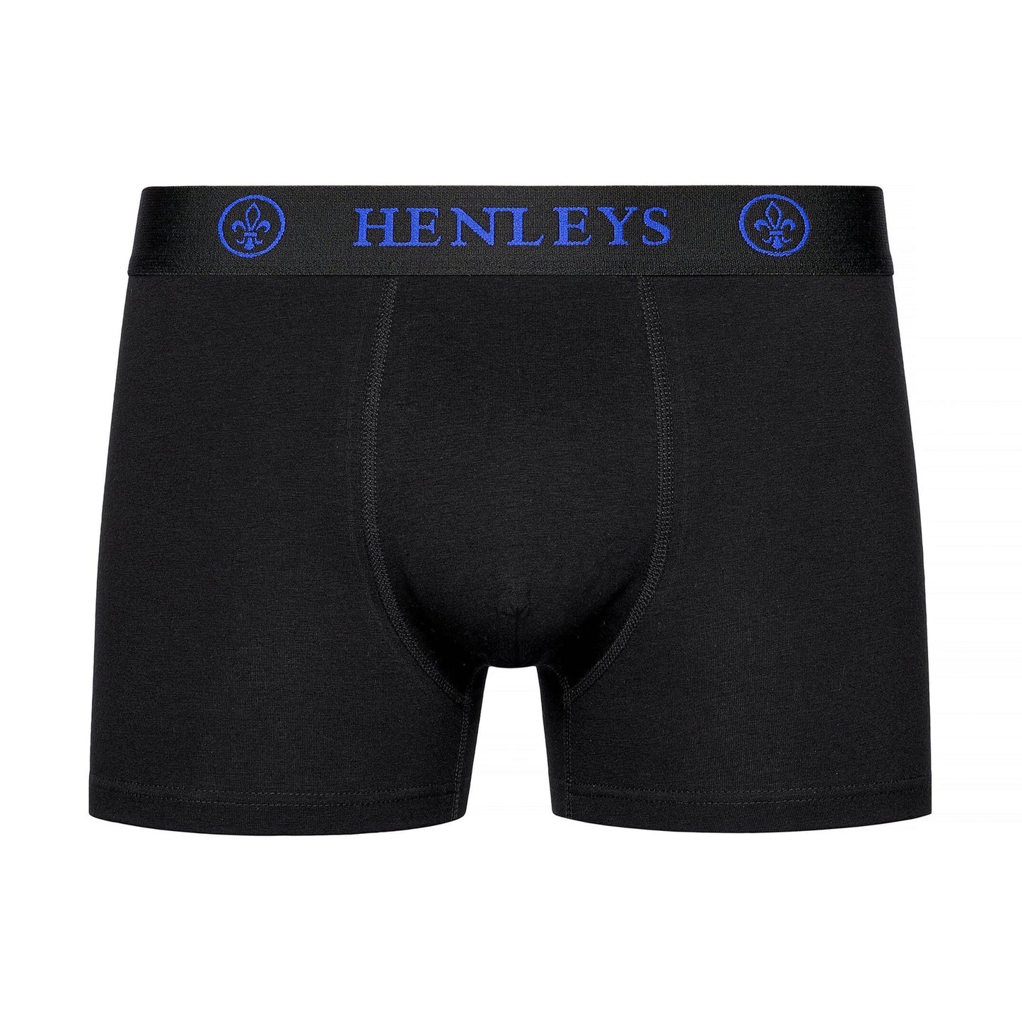 Black - Lifestyle - Henleys Mens Quintlock Boxer Shorts (Pack of 5)