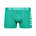 Multicoloured - Side - Henleys Mens Kelmack Marl Boxer Shorts (Pack of 5)