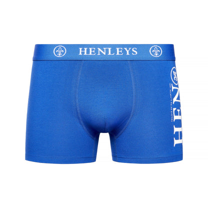 Multicoloured - Lifestyle - Henleys Mens Kelmack Marl Boxer Shorts (Pack of 5)