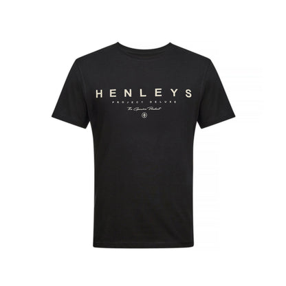 Multicoloured - Back - Henleys Mens Graphen T-Shirt (Pack of 5)