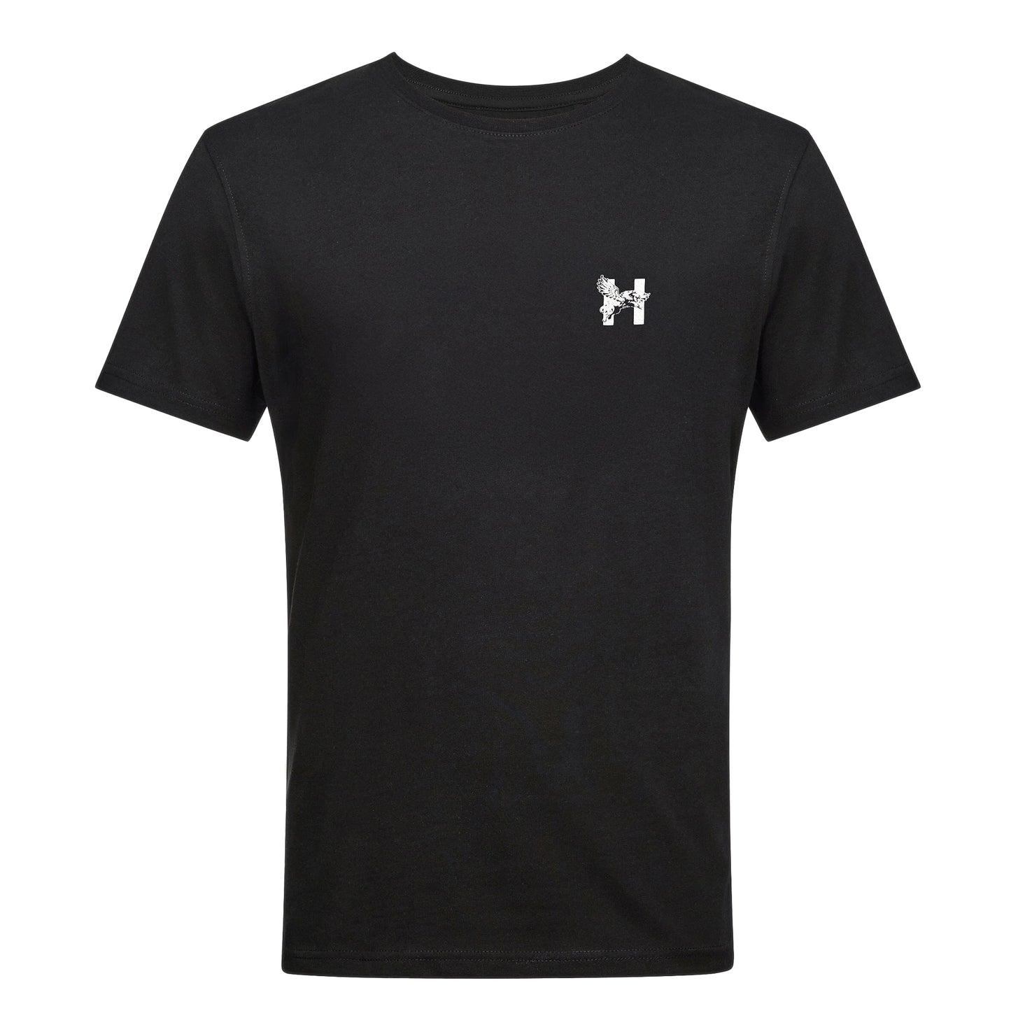 White-Black-Grey - Side - Henleys Mens Triphen T-Shirt (Pack of 3)