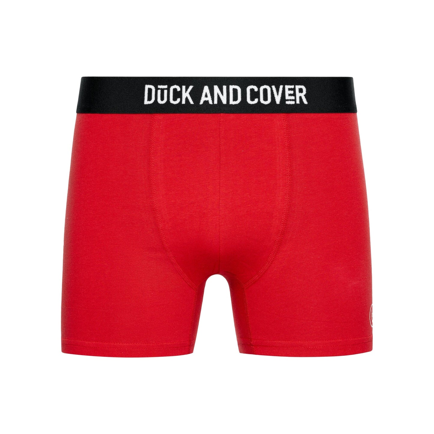 Yellow-Red-Black - Lifestyle - Duck and Cover Mens Fiery Boxer Shorts (Pack of 3)