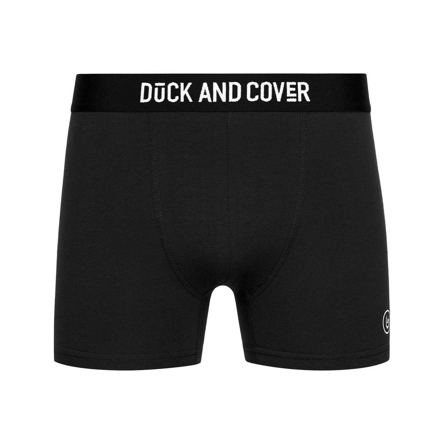 Yellow-Red-Black - Pack Shot - Duck and Cover Mens Fiery Boxer Shorts (Pack of 3)