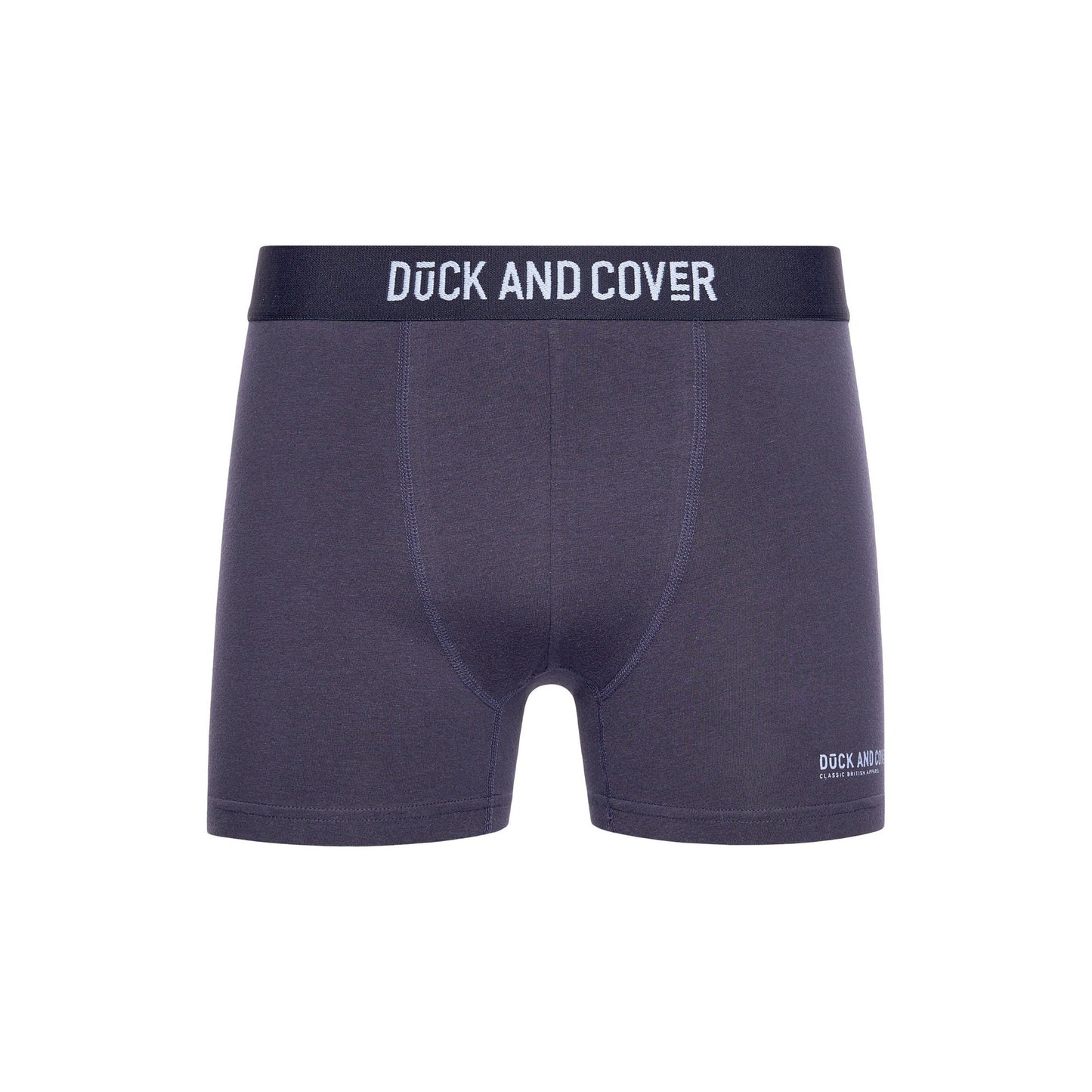 Multicoloured - Pack Shot - Duck and Cover Mens Quendle Boxer Shorts (Pack of 5)
