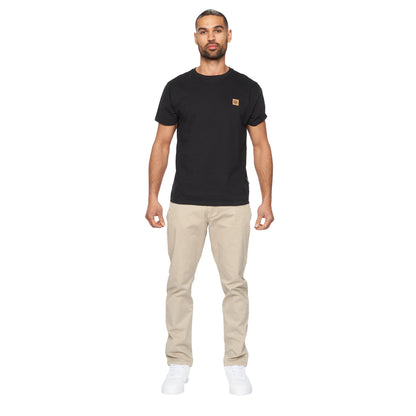 Stone - Side - Duck and Cover Mens Franztown Slim Chinos