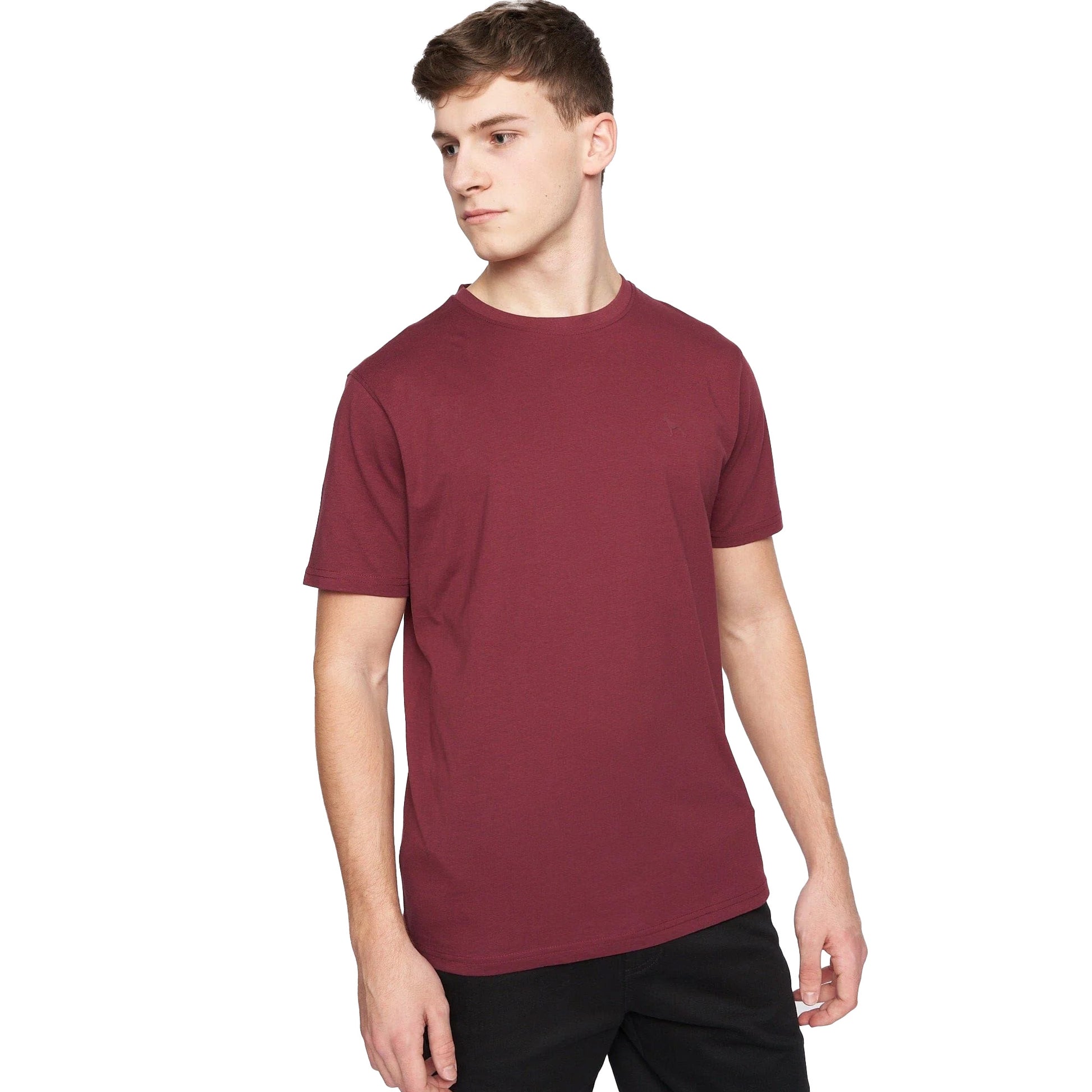 Green-Black-Maroon-Blue-Khaki - Pack Shot - Bewley & Ritch Mens Bonucci T-Shirt (Pack of 5)