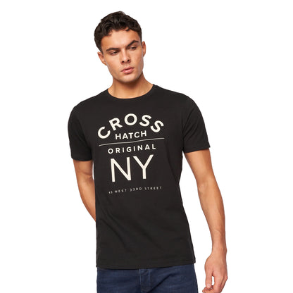 Multicoloured - Side - Crosshatch Mens Feltrax T-Shirt (Pack of 5)