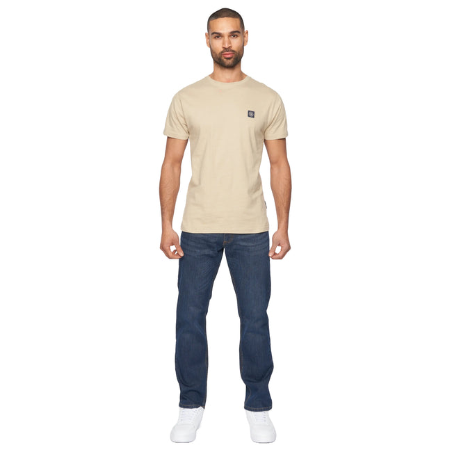 Dark Wash - Side - Duck and Cover Mens Hydras Straight Leg Jeans