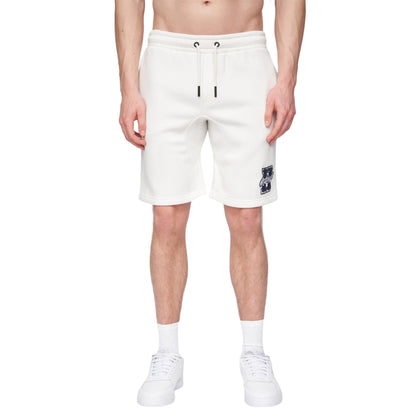 White - Front - Henleys Mens Aitchen Sweat Shorts