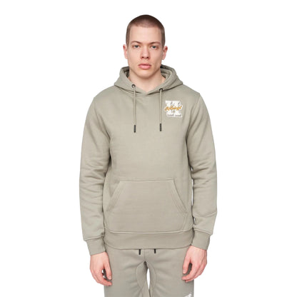 Dusty Olive - Front - Henleys Mens Aitchen Hoodie