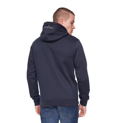 Navy - Back - Henleys Mens Kilhen Hoodie