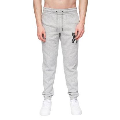 Grey Marl - Front - Henleys Mens Curveball Jogging Bottoms