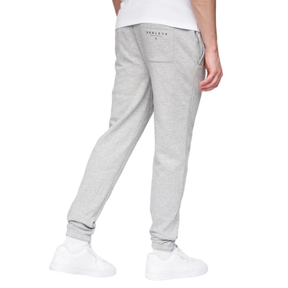 Grey Marl - Back - Henleys Mens Curveball Jogging Bottoms