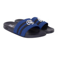 Navy-Blue - Front - Crosshatch Mens Hamlax Sliders