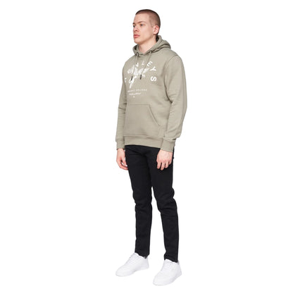 Dusty Olive - Side - Henleys Mens Colhen Hoodie