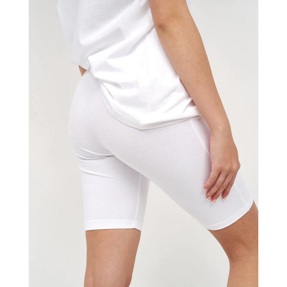 White - Back - Juice Womens-Ladies Karodar Cycling Shorts