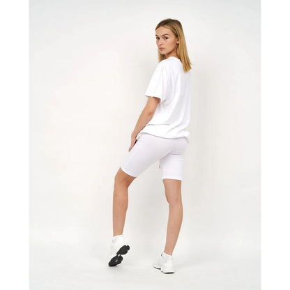 White - Pack Shot - Juice Womens-Ladies Karodar Cycling Shorts