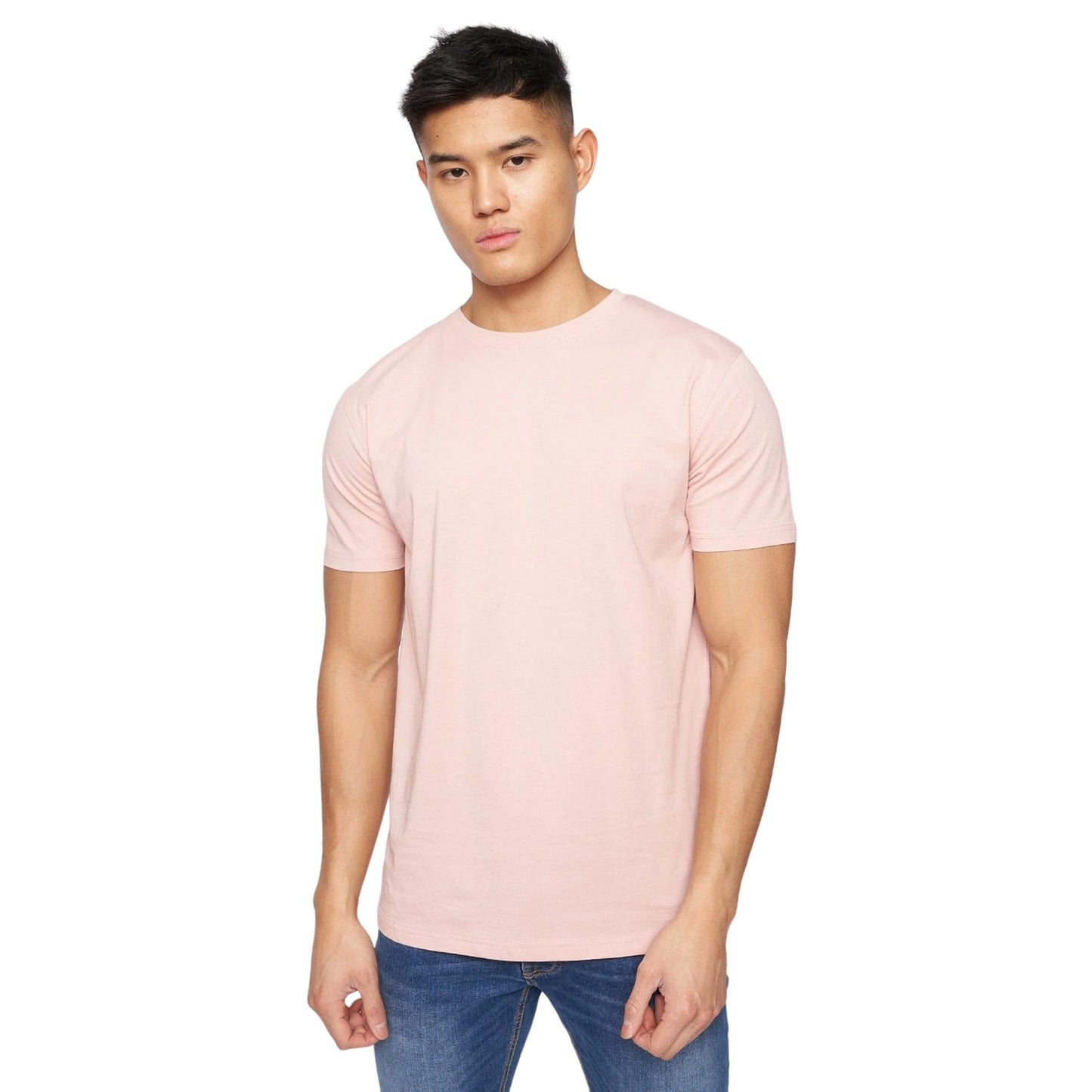 Multicoloured - Side - Crosshatch Mens Rapmoore Assorted Designs T-Shirt (Pack of 7)