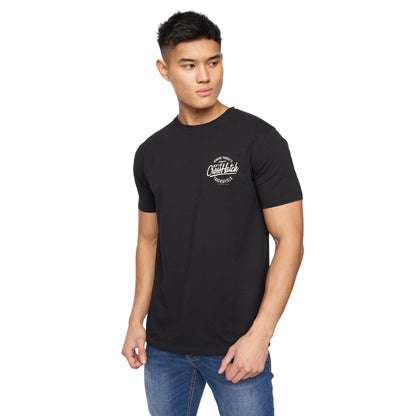 Multicoloured - Lifestyle - Crosshatch Mens Rapmoore Assorted Designs T-Shirt (Pack of 7)