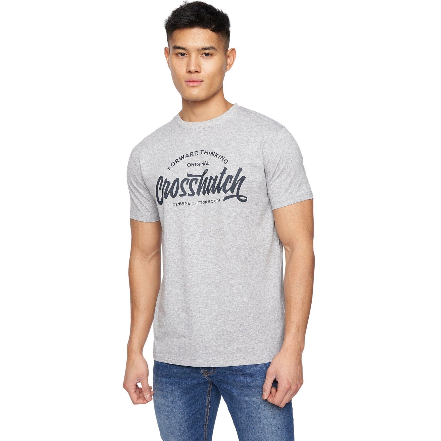 Multicoloured - Lifestyle - Crosshatch Mens Chinsters Assorted Designs T-Shirt (Pack of 7)