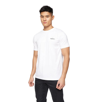 Multicoloured - Side - Crosshatch Mens Shivron T-Shirt (Pack of 7)