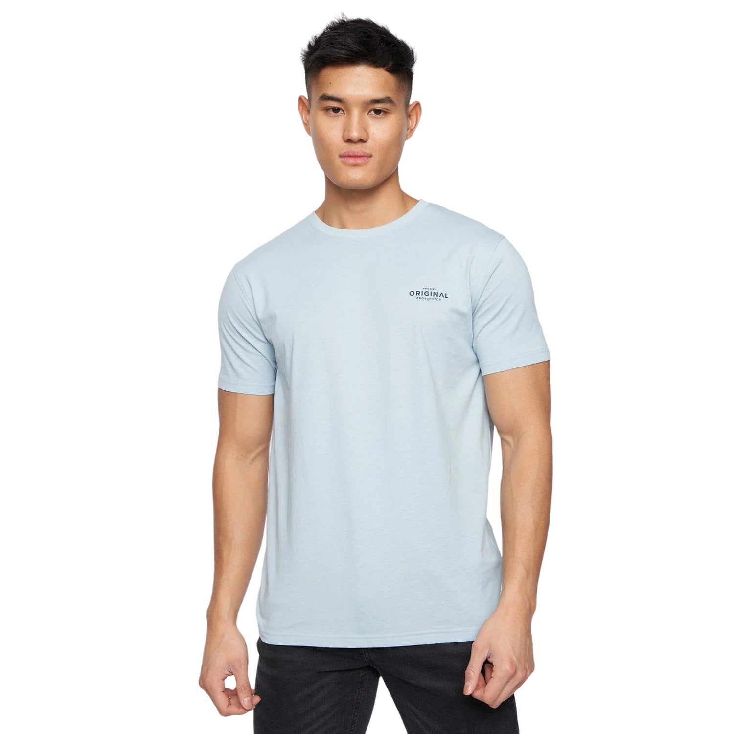 Multicoloured - Lifestyle - Crosshatch Mens Shivron T-Shirt (Pack of 7)