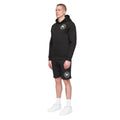 Black - Side - Henleys Mens Metafone Hoodie