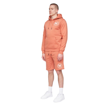 Brick Red - Side - Henleys Mens Metafone Hoodie