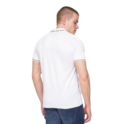 White - Back - Henleys Mens Hentyme Polo Shirt